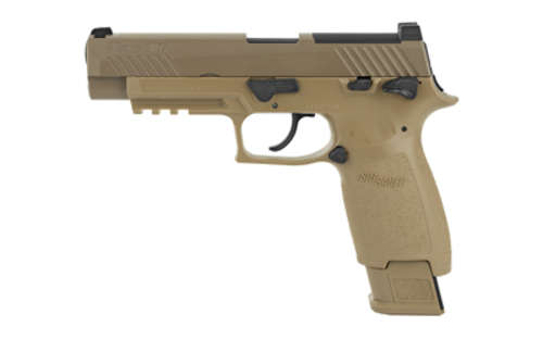 Airguns Sig Sauer M17 Airgun SIG M-17 AIR .177 CO2 20RD TAN • Model: M17 Airgun